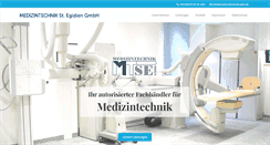 Desktop Screenshot of medizintechnik-web.de